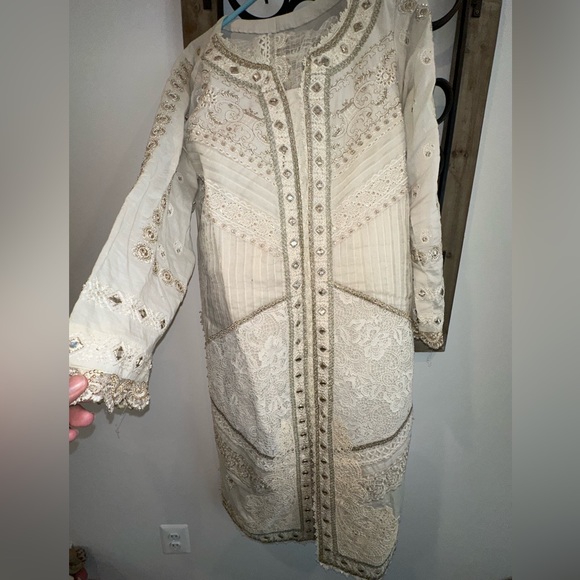 Qalamkar Fancy Lawn Shalwar Kameez - Picture 1 of 3